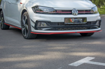 VW Polo GTI 2017+ Frontsplitter V.2 Maxton Design